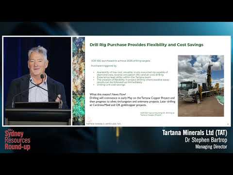 Tartana Minerals Ltd - RIU Sydney Resources Round-up 2026