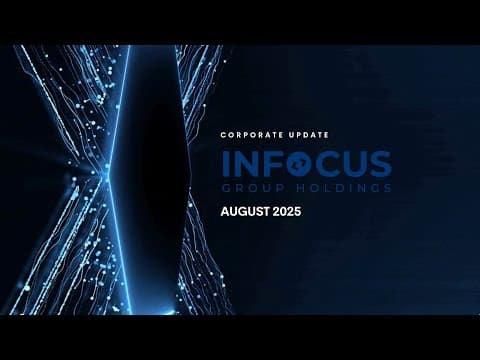 InFocus Group Holdings (ASX:IFG) Corporate Update - August 2025